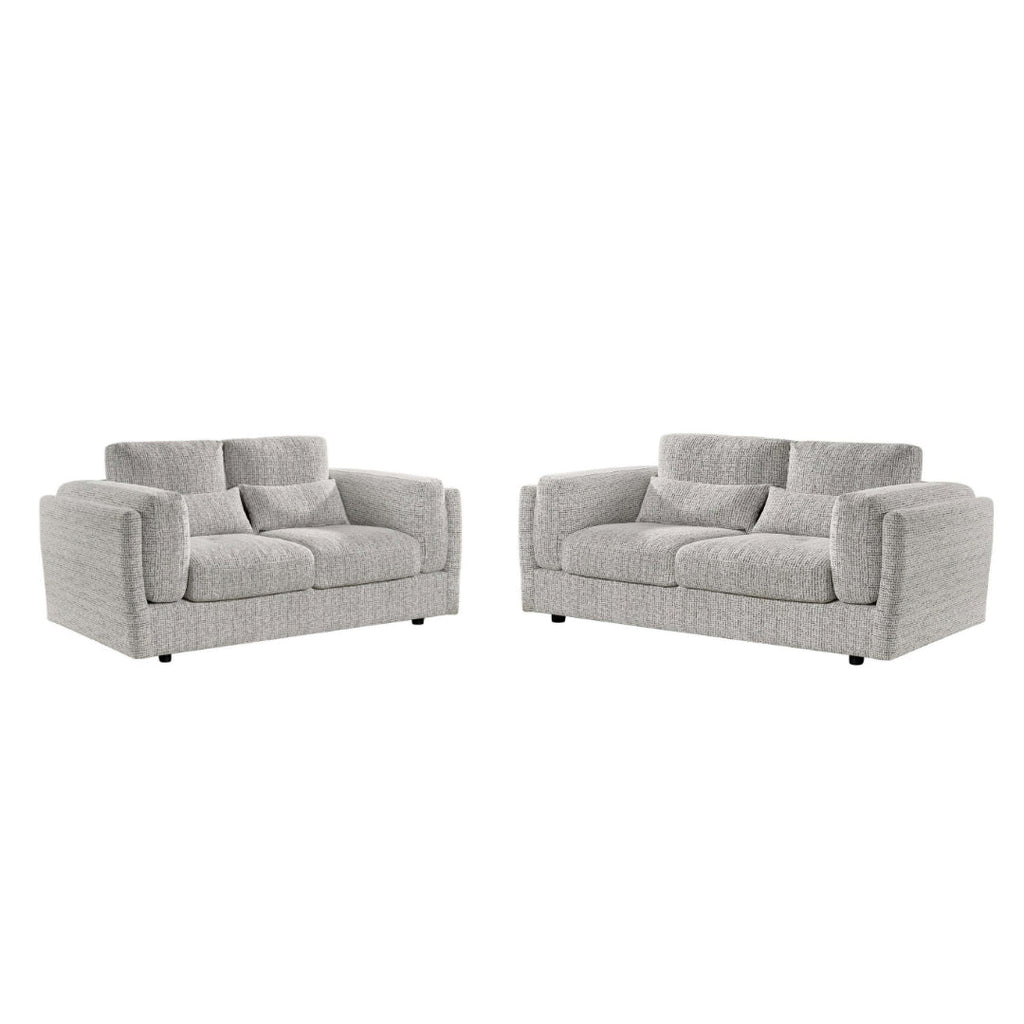 Bellagio 3+2 Sofa Set in Grey