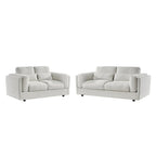 Bellagio 3+2 Sofa Set in Light Beige