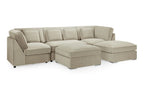 Belgravia U-Shape Sofa In Beige
