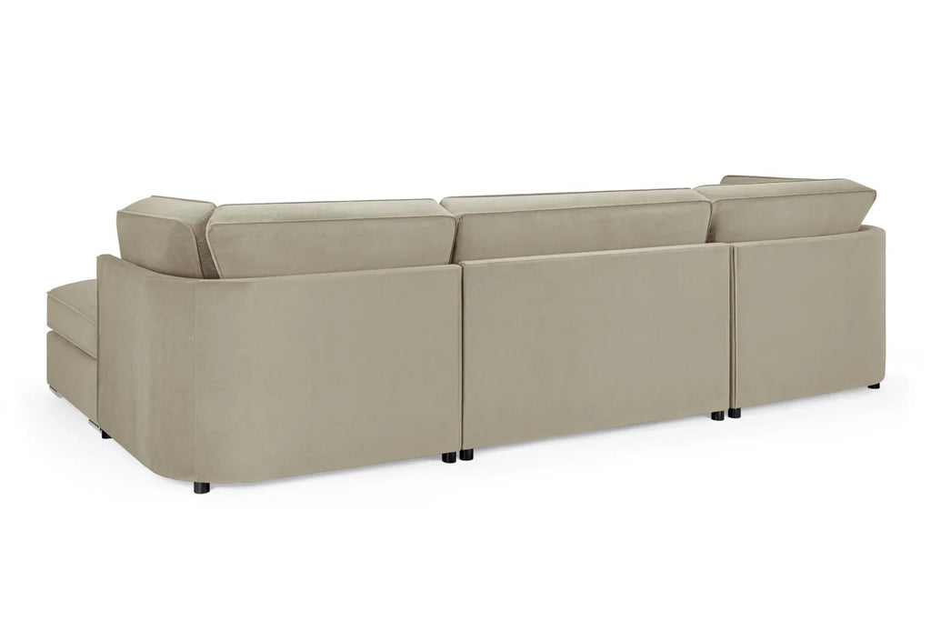 Belgravia U-Shape Sofa In Beige