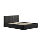 Berlin Black Ottoman Bed In Double