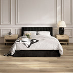 Berlin Black Ottoman Bed In Double