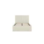 Milk Single Ottoman Bed
