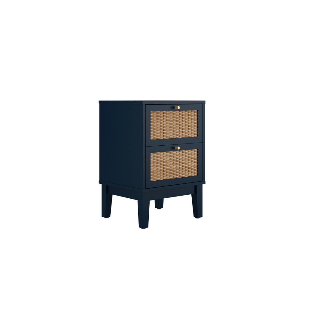 Blue Bedside Cabinet