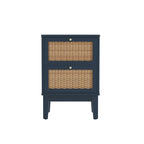 Blue Bedside Cabinet