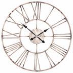 Vintage Copper Effect 92cm Wall Clock