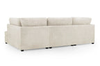 Carnaby Cinema U-Shape Sofa In Boucle Beige