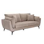 Carter Taupe 3 Seater Sofa