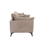 Carter Taupe 3 Seater Sofa