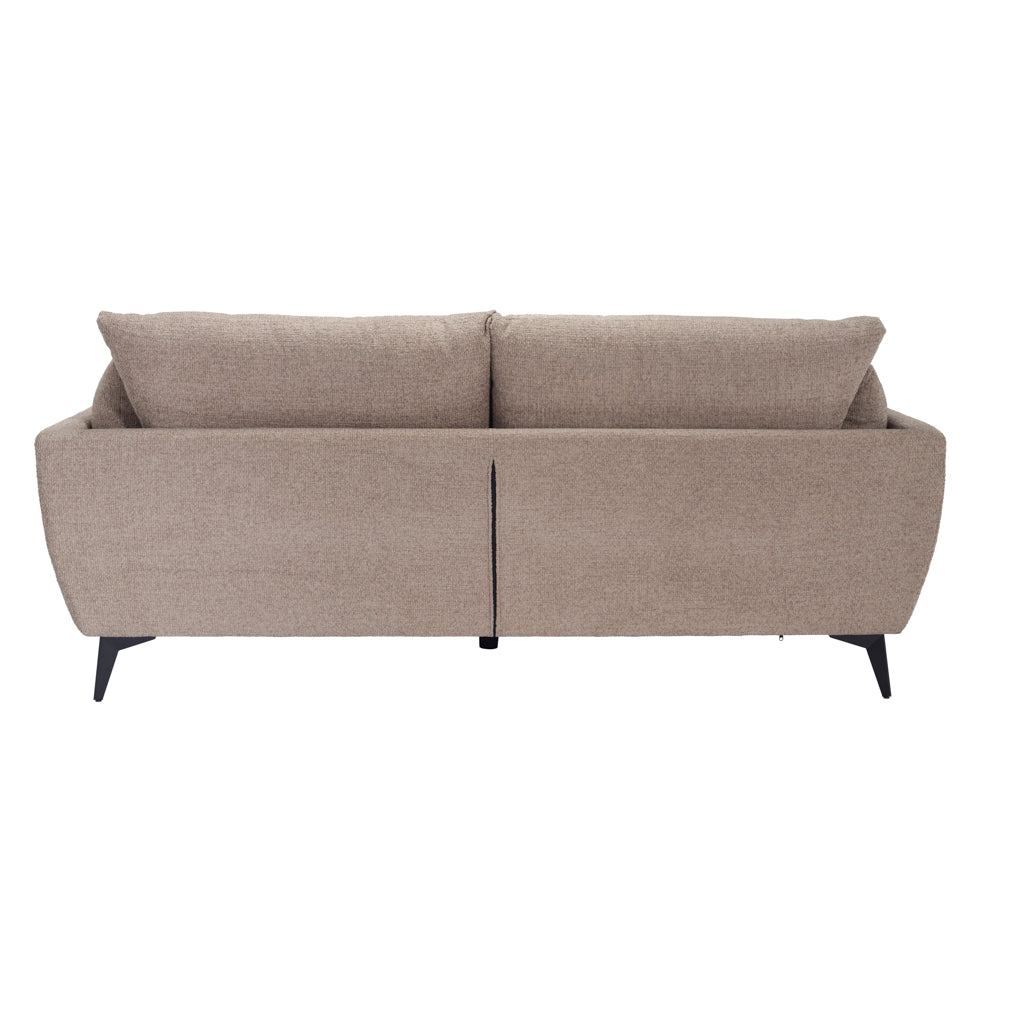 Carter Taupe 3 Seater Sofa