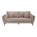 Carter Taupe 3 Seater Sofa