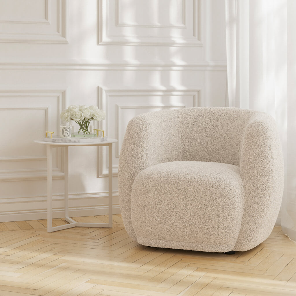 Clay Cotton Chair