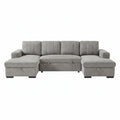 Como Sofabed Grey U Shape Corner