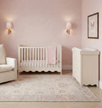 Dancer 2 Piece Nursery Room Furniture Set Cashmere