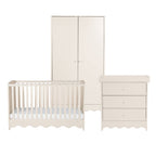 Dancer 3 Piece Nursery Room Furniture Furniture Set Cashmere