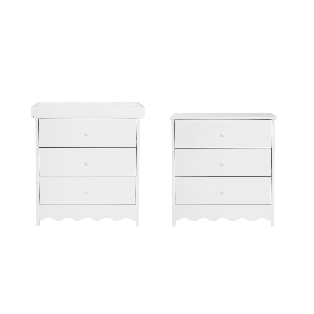 Dancer Nursery Changing Unit White