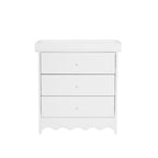 Dancer Nursery Changing Unit White