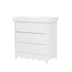 Dancer Nursery Changing Unit White