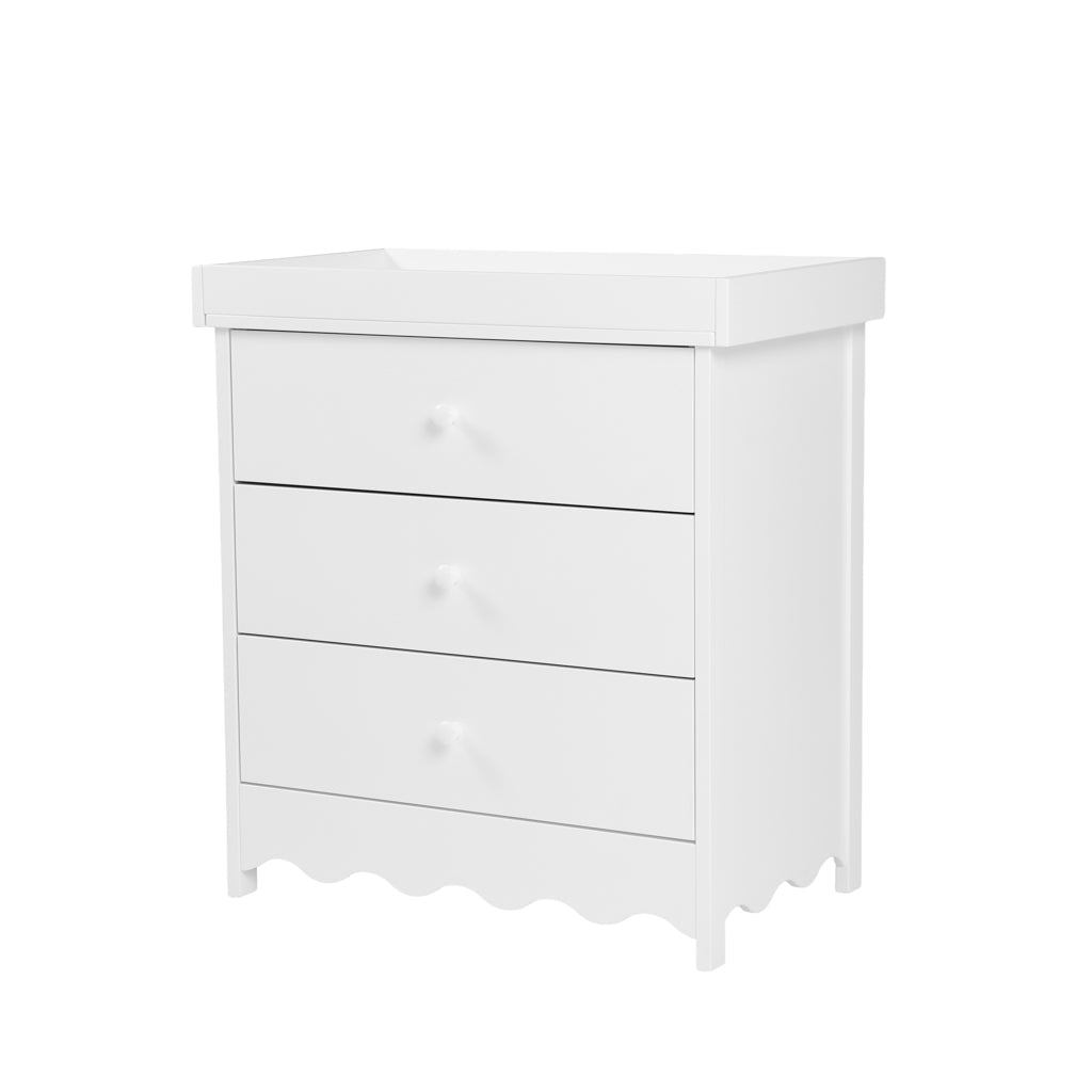 Dancer Nursery Changing Unit White