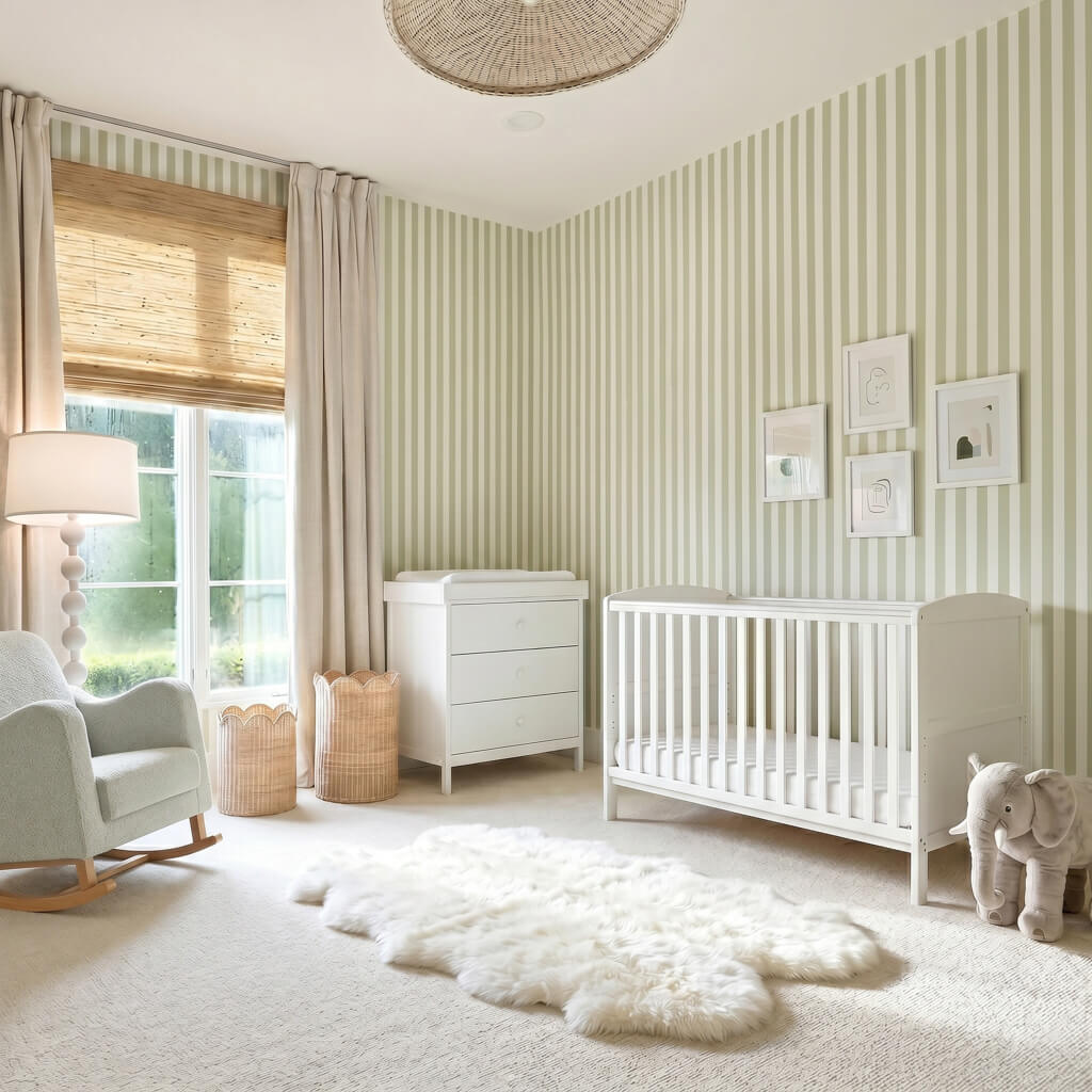 Dreamer 2 Piece Nursery Room Furniture Set White