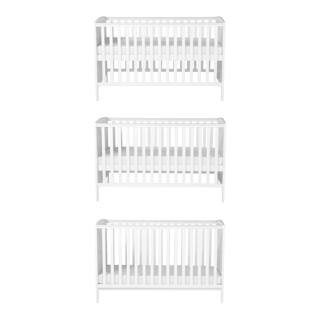 Dreamer 3 Piece Nursery Furniture Set White