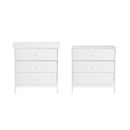 Dreamer 2 Piece Nursery Room Furniture Set White
