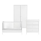 Dreamer 3 Piece Nursery Furniture Set White
