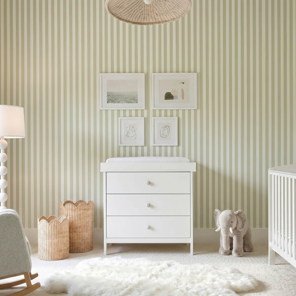 Dreamer Nursery Changing Unit White