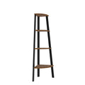 Industrial Pine Corner Shelving Unit