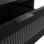 Chest Of Drawers In Matte Black