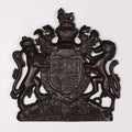 Rustic Iron Style 37cm Cast Metal Coat of Arms