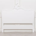 French White 4ft6 Double Size Headboard