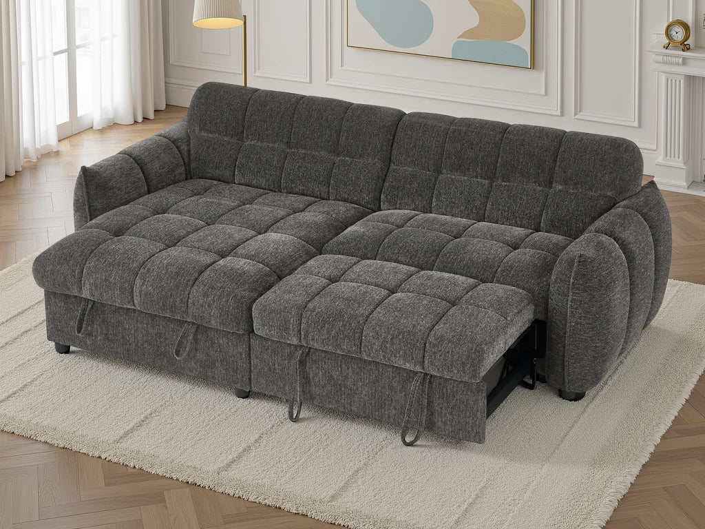 Florida Sofabed Grey Universal Corner