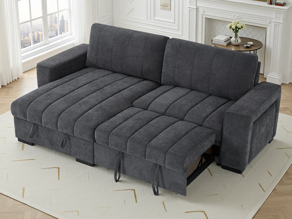 Franklin Sofabed Grey Universal Corner