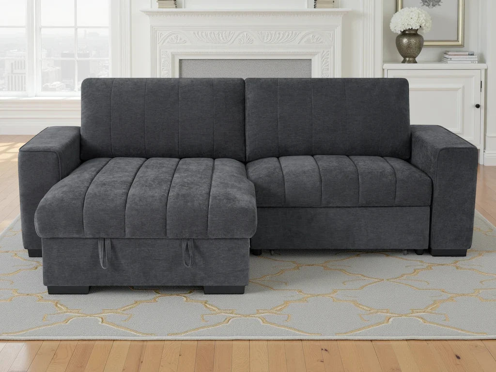 Franklin Sofabed Grey Universal Corner