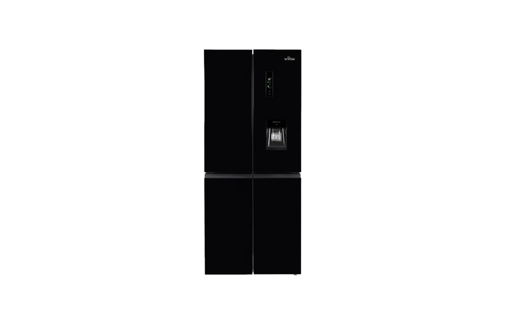 415L American Style Fridge Freezer in Black