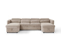 Capri U Shape Sofabed in Beige