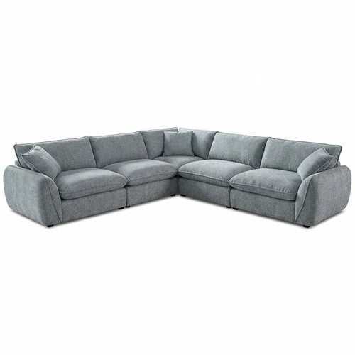 Harry Christian Home Beverley Large Corner Sofa In Grey