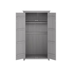 Harry Christian Home Essential Grey 2 Door Wardrobe 4