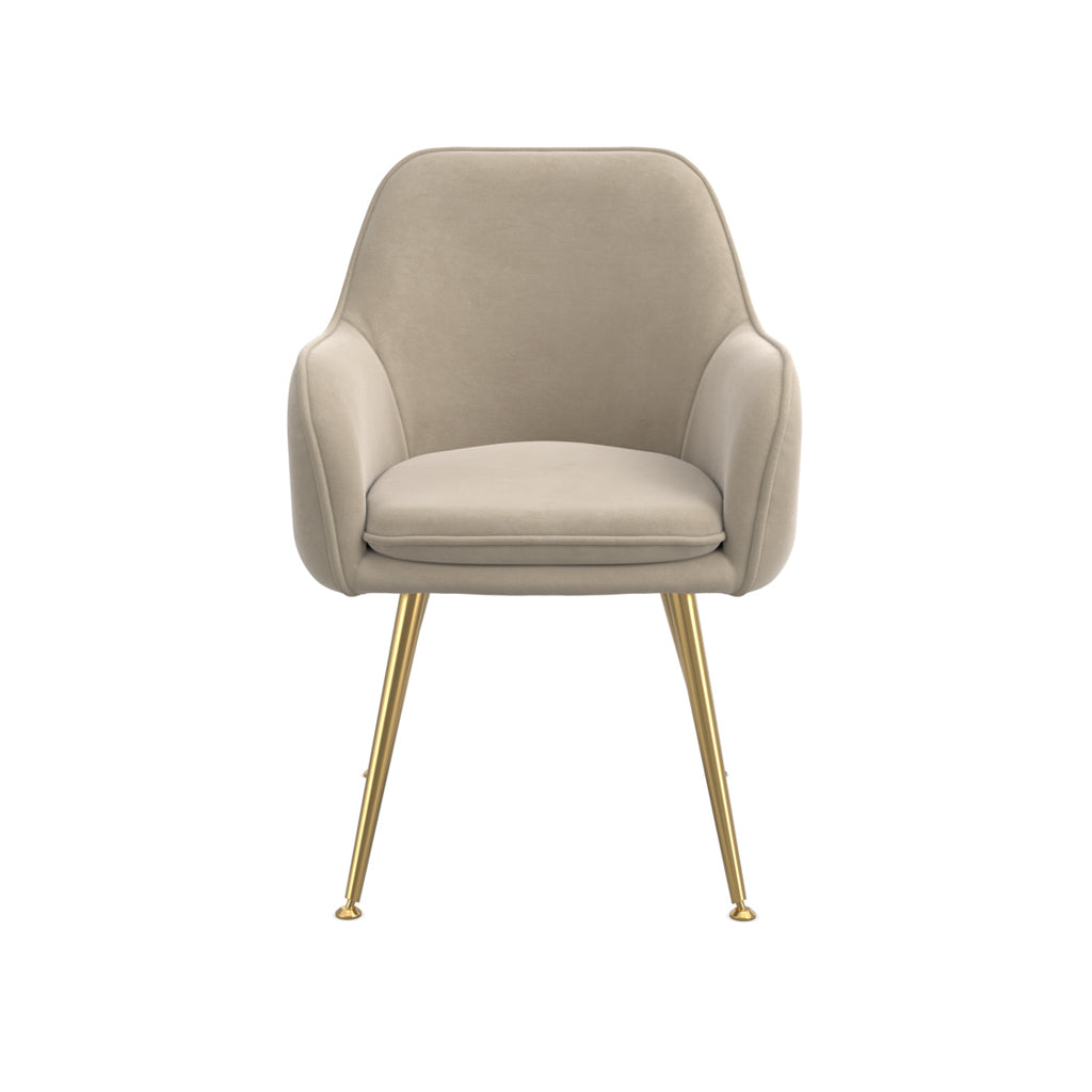 Harry Christian Home Gold Dining Set With 4 Chairs