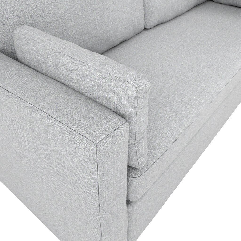 Harry Christian Home Savanna 3 Seater Sofa In Light Grey