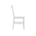 Harry Christian Home White 4 Seater Dining Set