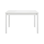 Harry Christian Home White 4 Seater Dining Set