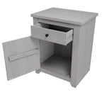 Grey Bedside Cabinet