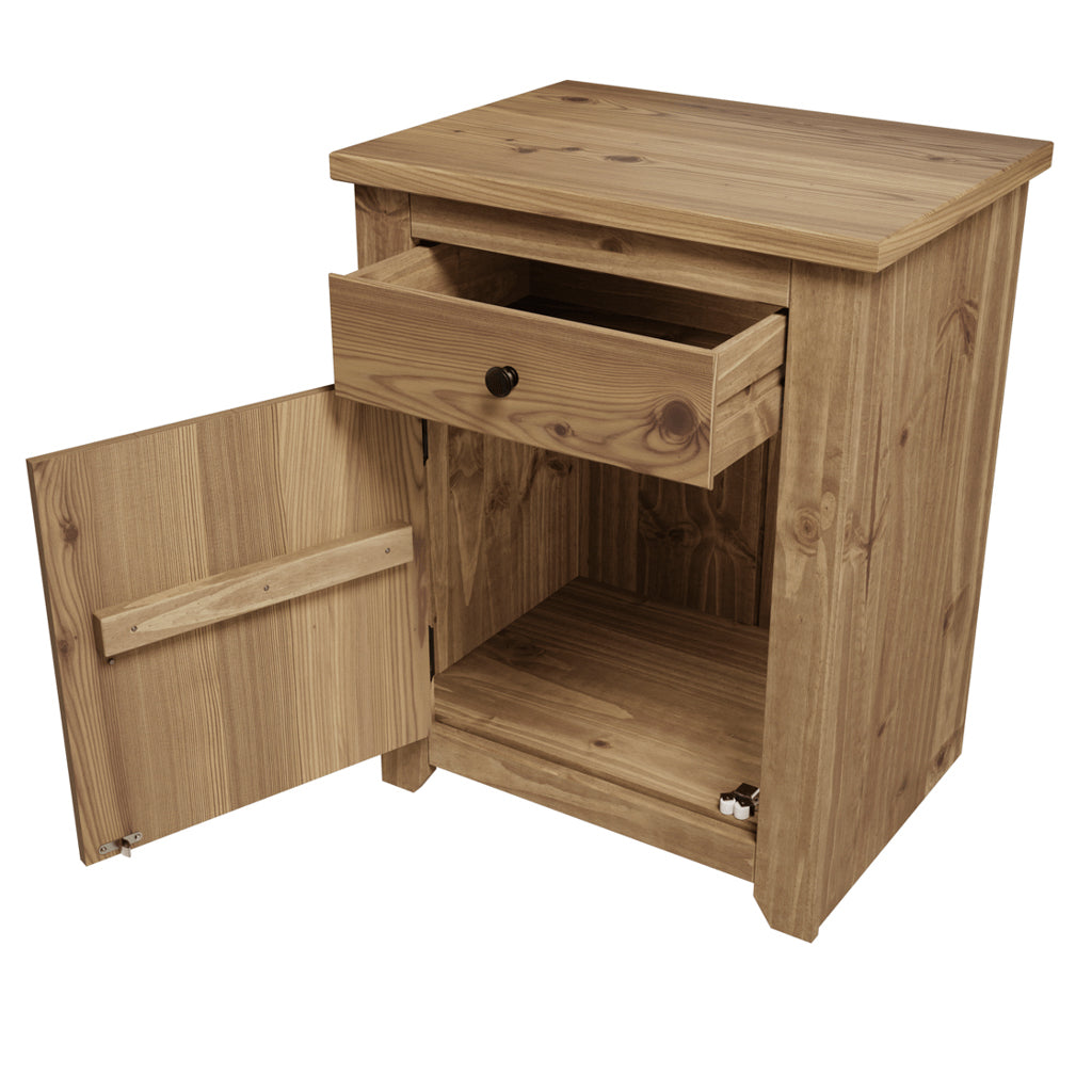 Pine Bedside Cabinet