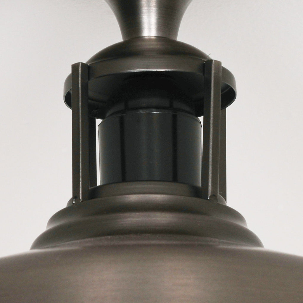 Brushed Silver Ceiling Light