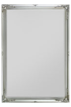 6.7 Foot Tall Extra Large Leaner Mirror in Silver