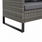 Premium Outdoor Rattan Large Corner Sofa With Central Corner Storage Box & Coffee Table Garden Set