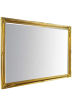 6.7 Foot Tall Extra Large Leaner Mirror in gold