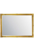 6.7 Foot Tall Extra Large Leaner Mirror in gold